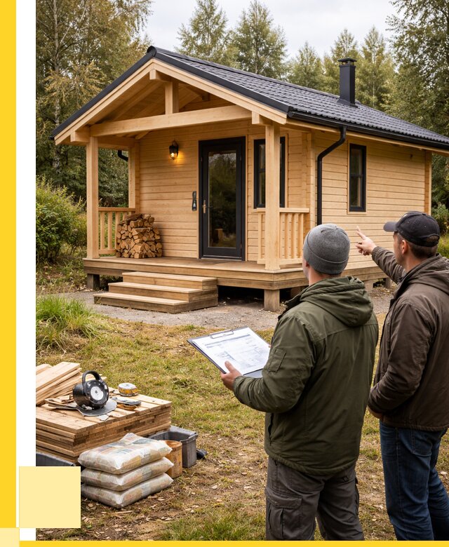 Каркасные бани под ключ в Лиски от 328230 р. | ЭриданЛск