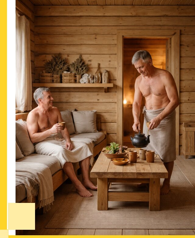 Бани с комнатой отдыха под ключ в Лиски от 492345 р. | ЭриданЛск