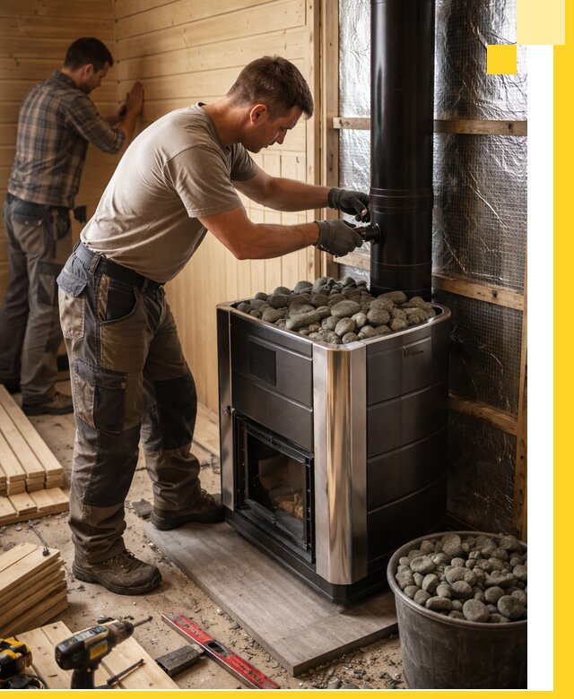 Проектирование и строительство парилок для бани в Лиски под ключ