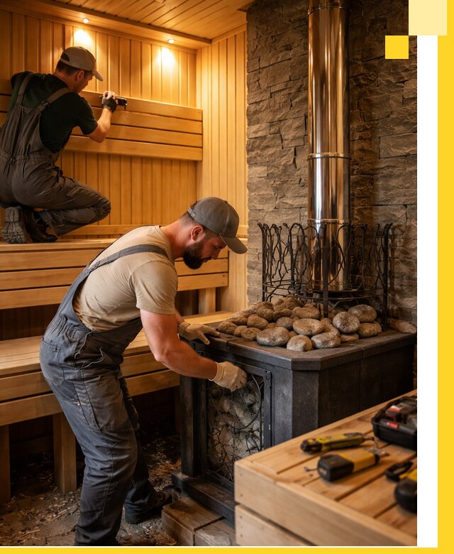 Комплексный дизайн бань, саун и зон отдыха в Лиски