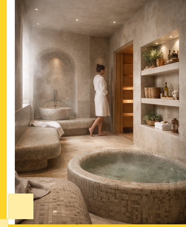 Строительство бани с хамамом в Лиски от 820575 р. | ЭриданЛск