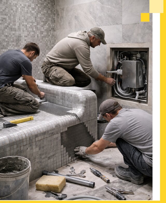 Проекты хамамов под ключ в Лиски и дизайн и строительство