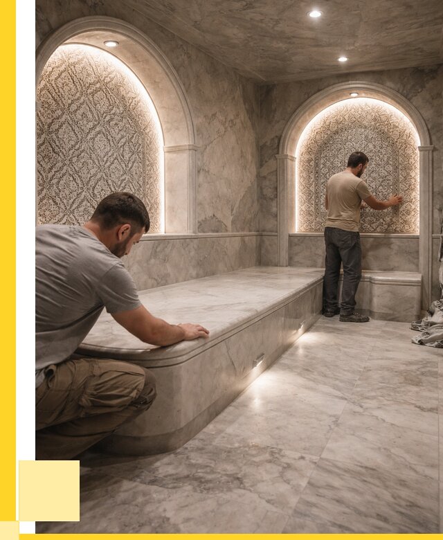 Турецкие бани под ключ в Лиски от 273525 р. | ЭриданЛск