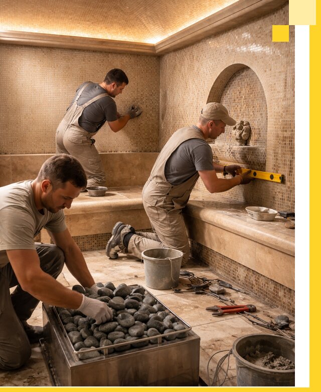 Проектирование и строительство хамама и сауны в Лиски