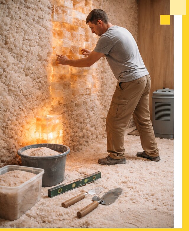 Проектирование и монтаж соляных комнат в Лиски под ключ