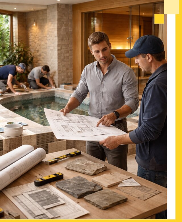 Проектирование SPA зон под ключ в Лиски с инженерией